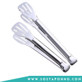 Precision and Style Combined: Stainless Steel Cooking Tong Clip Clamp - The Ultimate Accessory for Salad Serving and BBQ Mastery..