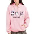 Pink Cartoon Hello Kitty Women's Hoodie Funny Melanie Martinez Hoodies Printing Sweatshirt Spring/Autumn Women Tops Clothes. 