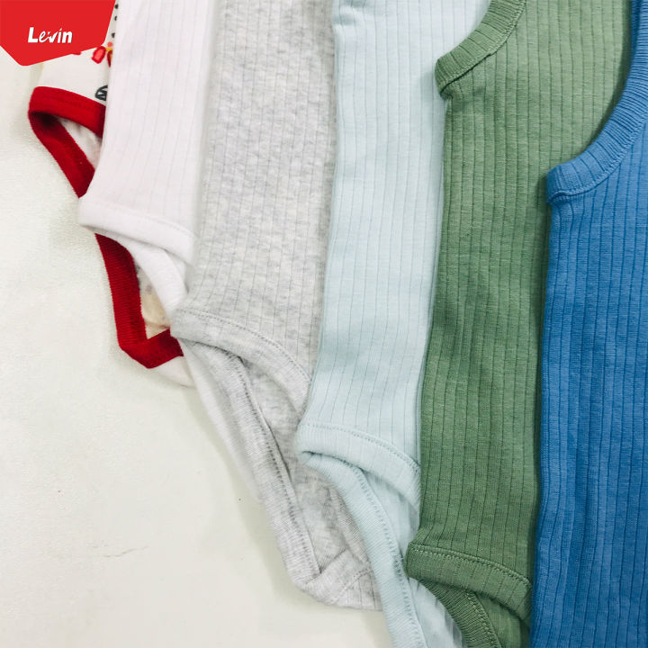 Baby%20Boys%20Girls%20Organic%20Cotton%20Sleeveless%20Camisole%20Romper%20Top%20From%20Levin%20-%20Image%204