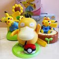 Pokemon Psyduck Dancing Swing Sounding Model Doll Anime Action Figure Diy Portable Luggage Music Box Toys For Children Gift Moonlight Shines.