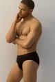 3 Pieces Multicolor Assorted Men's Brief Flexible Cotton Premium Quality Briefs Underwear.