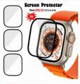 Screen Protector For Apple Watch Series 9-8-7-6 5 4 Se ultra-2 49mm 41mm 45mm 40mm 44mm 3D (Not Tempered Glass) Film Accessories. 