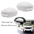Car Exterior Rearview Door Mirror Cover for HONDA FIT JAZZ GK5 2014-2019 CITY GM6 Side Mirror Housing with Lamp. 