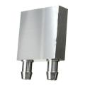 Aluminum Water Cooling Block for CPU Graphics Radiator Heatsink- 40*40*12. 