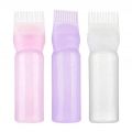 Hair Dye Applicator Hair Oil Brush Bottles Refillable Shampoo Bottle Root Comb Barber Hair Coloring Dyeing Styling Tools. 