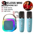 K12 Speaker High-end Bluetooth Audio Small Home KTV Karaoke Microphone Professional Children's Singing Bluetooth Speaker Column.