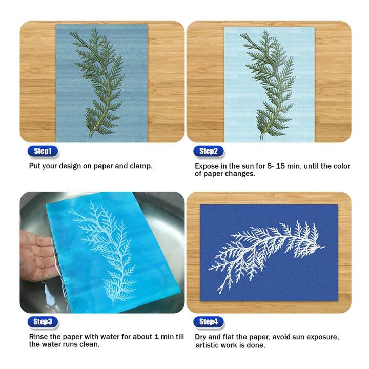 Cyanotype%20Paper,%2030%20Pcs%20A5%20Sun%20Print%20Paper%20Kit,%20High%20Sensitivity%20Sun%20Print%20Nature%20Printing%20Paper%20Solar%20Drawing%20Pape%20-%20Image%206