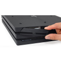 【Shop with Confidence】 Hard Disk Cover for PS4 Pro HDD Hard Drive Bay Slot Cover Plastic Door Flap for Playstation 4 Console Case Pro Parts.