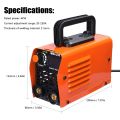 MMA-250 Electric Welding Machine Household Metal Mini Manual Welding Machine Direct Current Welding Machine - eu. 