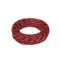 100 Feet Dual Color Electric Cable Wire Red Black Color. 