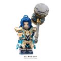 Douluo New World, Poseidon Tang San, Armor, Haotian War Hammer, Assembled Building Block Toys, Third-Party Minifigures Compatible with Lego. 