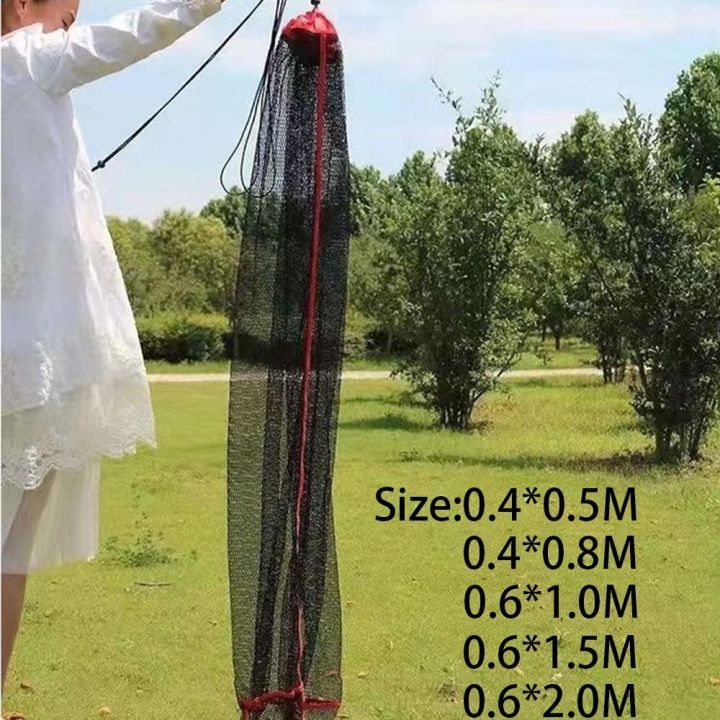 Lightweight%20Nylon%20Fishing%20Net%20Bag%20Green%20Foldable%20Fish%20Cage%20Fishing%20Basket%20And%20Protection%20Fishing%20-%20Image%202