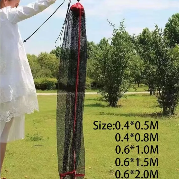 Easy%20to%20Carry%20Nylon%20Fishing%20Net%20Bag%20Green%20Foldable%20Fish%20Cage%20Thread%20Collapsible%20Fish%20Cage%20Fishing%20-%20Image%202