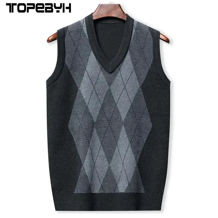 New%20Business%20Casual%20Men's%20Tank%20Top%20Printed%20Knitted%20Sweater%20Tank%20Top%20Autumn%20New%20Mens%20Vest%20Clothes%20-%20Image%202