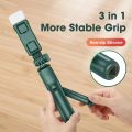 Wireless Bluetooth Selfie Stick Foldable mini Tripod with Fill Light Shutter Remote Control for IOS Android. 