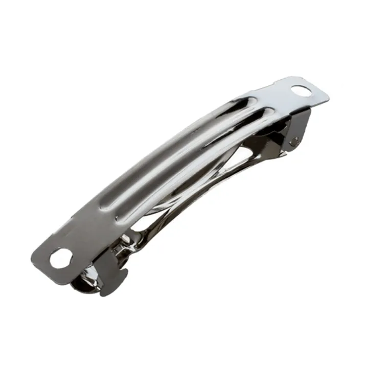 100%20Pcs%2050mm%20Metal%20French%20Barrettes%20Hair%20Clips%20Bows%20-%20Silver%20-%20Image%204