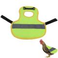 Chicken Vest Protection Adjustable Hen Saddle Apron Reflective Vest Chicken Clothes Hen Duck Chicken Saddle Apron Feather. 
