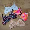 3 Piece Comfortable Stylish design Stretchable bra for women.