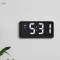 Desk Digital Clock LED Desktop Alarm Clock, Display Dimmer Digital Wall Clock, Electronic Desktop.