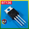 BT136 Triac [2PC] BT136 Thyristor BT136 BT136-600D BT136-600E TO-220 bt136 transistor rpelectronics. 