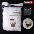 100/200Pcs Disposable Kitchen Sink Filter Mesh Sewer Garbage Filter Meal Residue Pool Mesh Bag Drainage Screen Sink Garbage Net.