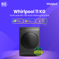 Whirlpool 11Kg WDC11704RG-D Front Loading Wash + 7KG Dryer Official warranty. 
