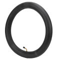 Himeng La 16x2.50 Electric Bicycle Inner Tube with Bent Angle Valve Thicken Butyl Rubber Tubes.
