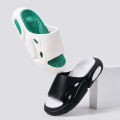 Mix Color Thick Platform Cloud Slippers for Women Eva Soft Air Cushion Slippers Woman Summer Non Slip Beach Flip Flops Sandals. 