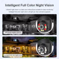 2 MP Full Color Outdoor Waterproof Ptz IP Camera V380 HD Smart Wireless WIFI Camera for Security. 