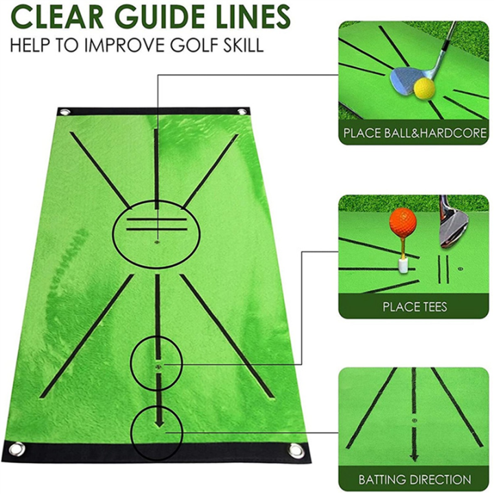 Golf%20Swing%20Mat%20Batting%20Trajectory%20Direction%20Detection%20Training%20Pad%20Green%20for%20Indoor/Outdoor%20Swing%20Detection%20Batting%20-%20Image%203