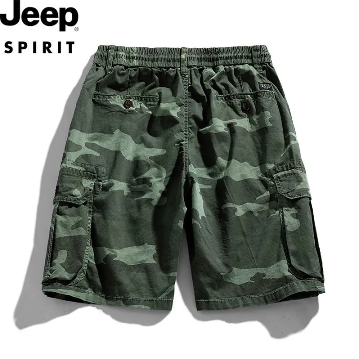 JEEPJeep%20Men's%20Fifth%20Pants%20Summer%20Shorts%20Men's%20Thin%20Breathable%20Tooling%20Half%20Pants%20Outdoor%20Fishing%20Multi-Pocket%20Fashion%20-%20Image%204