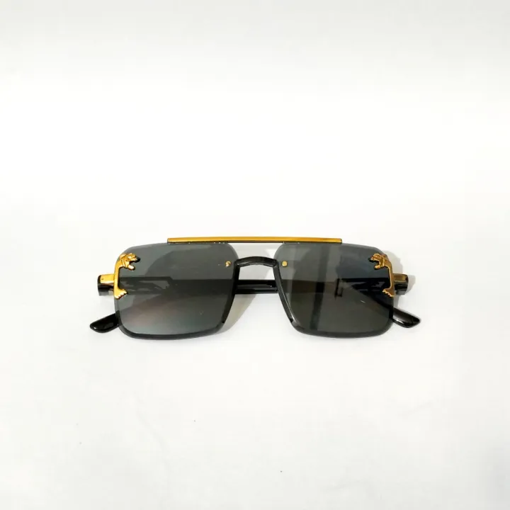 2025%20Men's%20Rimless%20Sunglasses%20%E2%80%93%20Black%20Plastic%20Frame,%20Rectangle%20Design,%20UV%20Protection,%20Lightweight%20&%20Stylish%20-%20Image%202