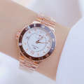 BS New Hot Selling Multi functional Steel Black Rose Women's Watch B0902.