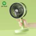 DP-7639 Rechargeable 4000mAh Lithium Battery Three Speed Modes Up-Down Adjustable Desk Fan.