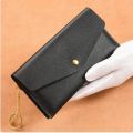 Women’s Soft Leather Long Thin Clutch Wallet & Phone Bag – Large Capacity Fashionable Wallet for Cards, Cash & Smartphone.
