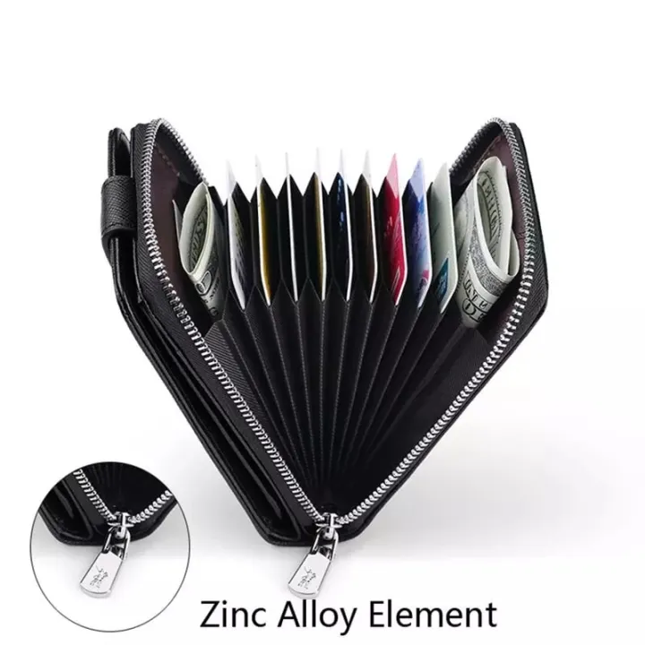 Luxury%20Striped%20Men's%20Leather%20Wallet%2010%20Slots%20Male%20Purse%20With%20Photo%20Holder%20Credit%20Card%20Holder%20For%20Men%20-%20Image%203