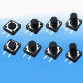 Push Button Switch with Round Cap or without Cap,  Micro switch button (20 Pcs). 