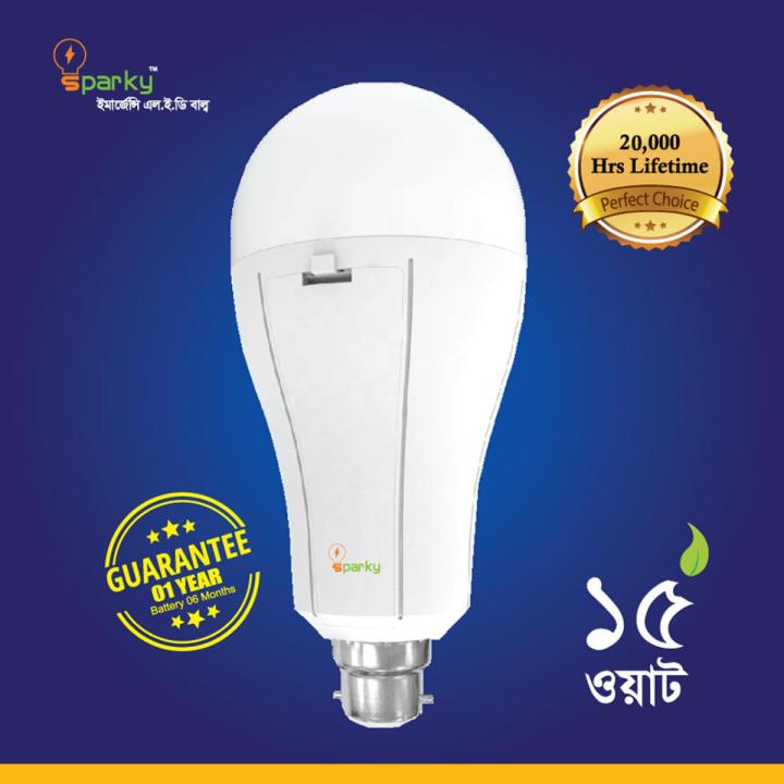 Emergency LED Bulb 15W B22 ( AC / DC 15W) | Daraz.com.bd
