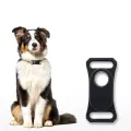 For Samsung Galaxy SmartTag2 Dog Collar Holder Waterproof Silicone Case For Galaxy Smart Tag 2 For Pet Dog Cat Collars Holder Eatop. 