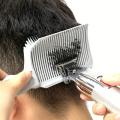 1pc Hair cutting aids Plastic Flat head push Trimming comb Men's trimming Design major Flat comb Dedicated to hair salons. 