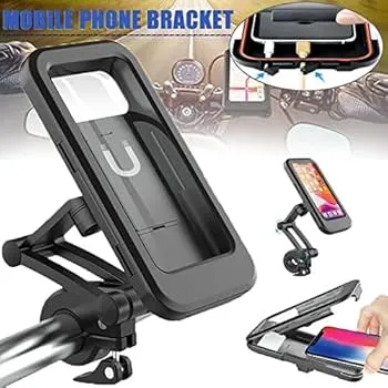 Rain-Proof%20Phone%20Holder%20Bicycle%20Handle%20Waterproof%20Mobile%20Phone%20Holder%C2%A0Portable%20-%20Image%203