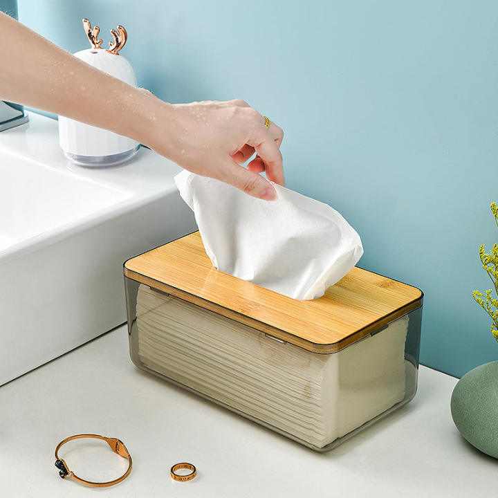 Premium%20Clear%20Tissue%20Box%20Organizer%20Portable%20Toilet%20Paper%20Holder%20for%20Living%20Room%20Home%20Napkin%20Storage%20Solution%20-%20Image%202