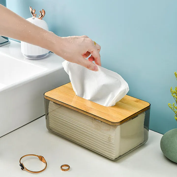 Premium%20Clear%20Tissue%20Box%20Organizer%20Portable%20Toilet%20Paper%20Holder%20for%20Living%20Room%20Home%20Napkin%20Storage%20Solution%20-%20Image%202