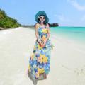 Beach Dress Women's Thailand Phuket Beach Vacation Bohemian Dress Chiffon Slim Fit Suspender Dress Summer.