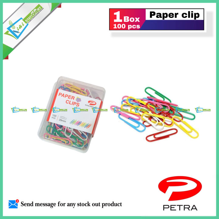 Petra%20Paper%20clips%20Wrapping%20Wire%2029mm%20Pack%20of%20100pcs%20-%20Image%202