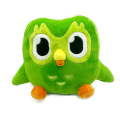 30cm Cute Owl Plush Toy Anime Duolingo Owl Plush Owl Duolingo Stuffed Plushie Dolls Green Duo Plushie of Gift for Kids. 