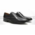 Premium Leather Shoe Lace-Up Formal Oxford Dress Shoes With A Breathable Naturally Lining And Durable Non-Slip Rubber Sole (Socks Free).