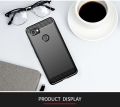 Google Pixel 2 Carbon Fiber High Quality Soft Mobile Back Cover Black Color for Google Pixel 2. 