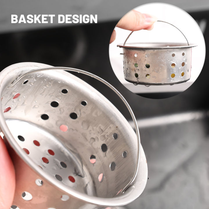 1/3Pcs%20Kitchen%20Sink%20Strainer%20Stainless%20Steel%20Bathroom%20Water%20Basin%20Drain%20Hole%20Trap%20Screen%20Filter%20Basket%20Waste%20Screen%20Sink%20Accessories%20-%20Image%207