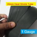1 Gauge 20mm Heat Shrink Tube 20mm Black Heat shrink 1 Gauge Tubing Shrinkable Wrap Wire Cable Sleeve Set Heat Shrink Φ 20mm Wire DIY Connector Repair. 